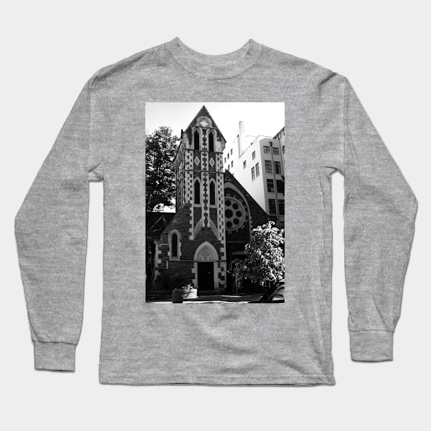 Christchurch, New Zealand Long Sleeve T-Shirt by DeniseBruchmanPhotography